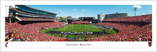 Cincinnati Bearcats End Zone Line Nippert Stadium Panoramic Picture  