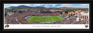 Colorado Buffaloes Football Folsom Field Panoramic Picture