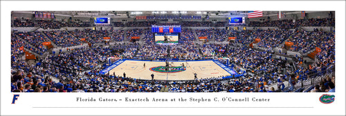 Florida Gators Basketball Exactech Arena Panoramic Picture