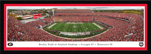 Georgia Bulldogs Sanford Stadium Football Panoramic Picture