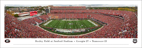 Georgia Bulldogs Sanford Stadium Football Panoramic Picture
