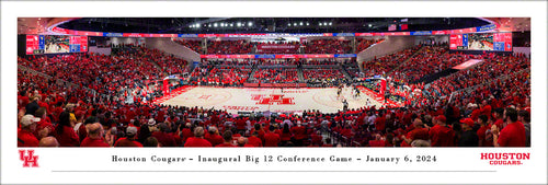 Houston Cougars Men's Basketball Fertitta Center Panoramic Picture