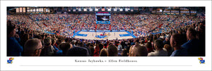 Kansas Jayhawks Basketball Allen Fieldhouse Panoramic Picture