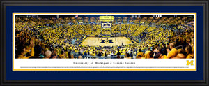 Michigan Wolverines Basketball Crisler Center Panoramic Picture