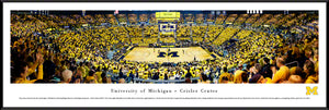 Michigan Wolverines Basketball Crisler Center Panoramic Picture