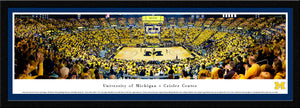 Michigan Wolverines Basketball Crisler Center Panoramic Picture