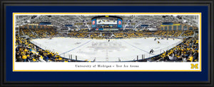 Michigan Wolverines Hockey Yost Ice Arena Panoramic Picture