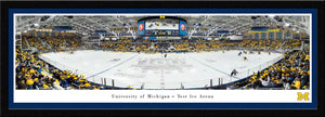 Michigan Wolverines Hockey Yost Ice Arena Panoramic Picture