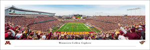 Minnesota Golden Gophers Huntington Bank Stadium End Zone Panoramic Picture