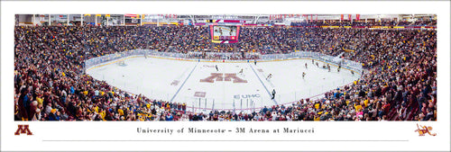 Minnesota Golden Gophers Hockey Mariucci Arena Panoramic Picture
