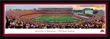 Minnesota Golden Gophers Football TCF Bank Stadium Panoramic Picture