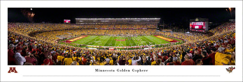Minnesota Golden Gophers Huntington Bank Stadium Panoramic Picture
