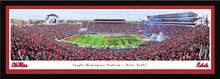 Ole Miss Rebels Football Vaught-Hemingway Stadium 50 Yard Line Panoramic Picture