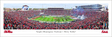 Ole Miss Rebels Football Vaught-Hemingway Stadium 50 Yard Line Panoramic Picture