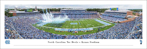 North Carolina Tar Heels Football Kenan Memorial Stadium Panoramic Picture