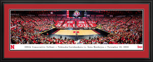 Nebraska Cornhuskers Women's Volleyball Devaney Center Panoramic Picture