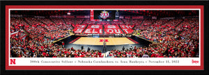 Nebraska Cornhuskers Women's Volleyball Devaney Center Panoramic Picture