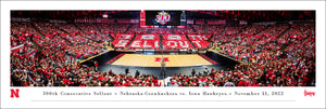 Nebraska Cornhuskers Women's Volleyball Devaney Center Panoramic Picture