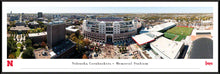 Nebraska Cornhuskers Aerial View Memorial Stadium Panoramic Picture