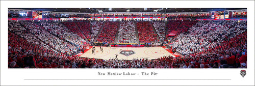 New Mexico Lobos Basketball The Pit Panoramic Picture