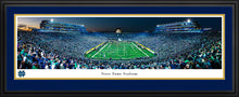 Notre Dame Fighting Irish Football End Zone Panoramic Picture
