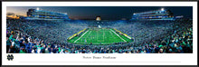 Notre Dame Fighting Irish Football End Zone Panoramic Picture