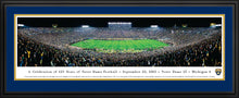 Notre Dame Fighting Irish Football 125 Year Celebration Game Panoramic Picture