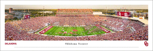 Oklahoma Sooners Football Memorial Stadium 1st SEC Game Panoramic Picture