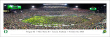 Oregon Ducks Football Autzen Storm The Field Panoramic Picture