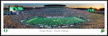 Oregon Ducks Autzen Stadium 50 Yard Line Panoramic Picture