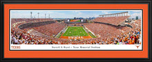 Texas Longhorns Football DKR Texas Memorial Stadium End Zone Panoramic Picture