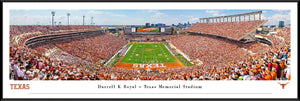 Texas Longhorns Football DKR Texas Memorial Stadium End Zone Panoramic Picture