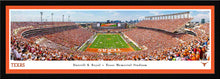 Texas Longhorns Football DKR Texas Memorial Stadium End Zone Panoramic Picture