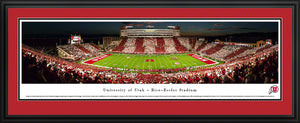 Utah Utes Football Rice-Eccles Stadium "Stripe" The Stadium Panoramic Picture