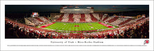 Utah Utes Football Rice-Eccles Stadium "Stripe" The Stadium Panoramic Picture