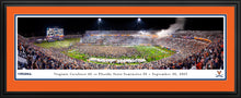 Virginia Cavaliers Scott Stadium Field Storming Football Panoramic Picture