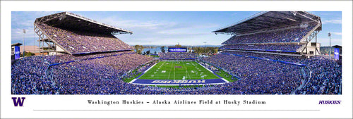 Washington Huskies Football Husky Stadium Endzone Panoramic Picture