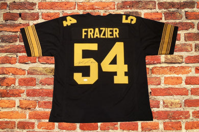 Zach Frazier Autographed Custom Steelers Color Rush Jersey