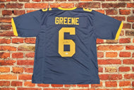 Garrett Greene Autographed WVU Mountaineers Signed Jersey