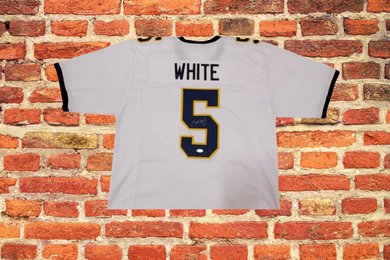 Pat White WVU Mountaineers Autographed Jersey