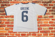 Garrett Greene West Virginia Mountaineers Autographed White Jersey