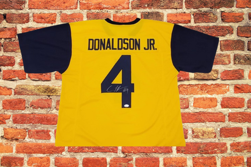 CJ Donaldson WVU Mountaineers Autograph Jersey