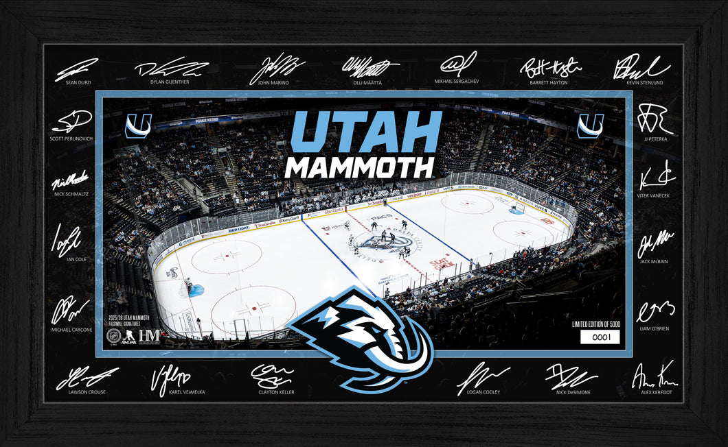 Utah Mammoth 2025 Signature Rink