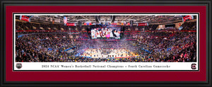 South Carolina Gamecocks 2024 NCAA Women's Basketball National Champions Panoramic Picture