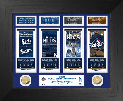 Los Angeles Dodgers 2025 Deluxe Road to the World Series Gold Coin Photo Mint