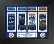 Los Angeles Dodgers 2025 Deluxe Road to the World Series Gold Coin Photo Mint
