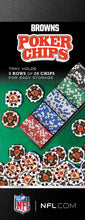 Cleveland Browns Poker Chip Set