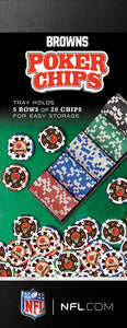 Cleveland Browns Poker Chip Set