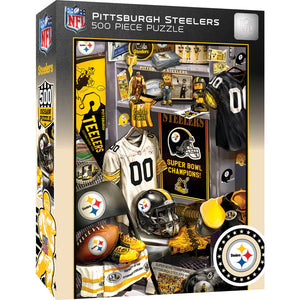 Pittsburgh Steelers  - Locker Room 500 Piece Puzzle 