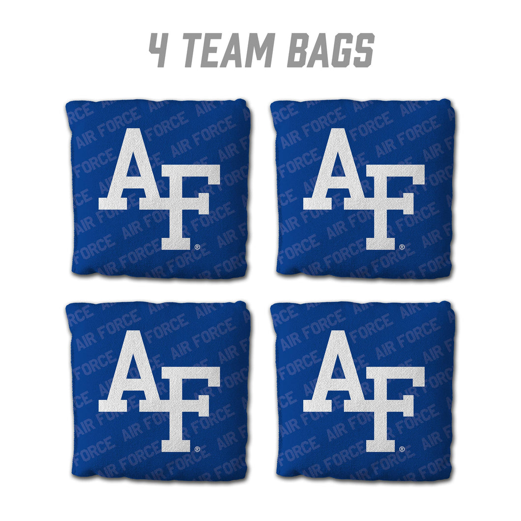 Air Force Academy Cornhole Bags - 4 Pack Blue